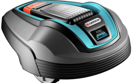 Gardena R38Li robotmaaier met vervangbare stalen mesjes voor een strak gazon