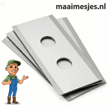 Robotmaaier mesjes voor Mammotion LUBA Mini 2 AWD 1000 van hoogwaardig roestvrij staal.