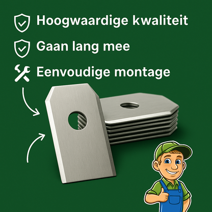 universele reservebladen geschikt voor alle Ecovacs GOAT modellen