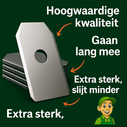Strak maaibeeld met Segway Navimow i105E robotmaaier mesjes